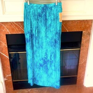 MIchael Kors Turquoise Maxi Skirt